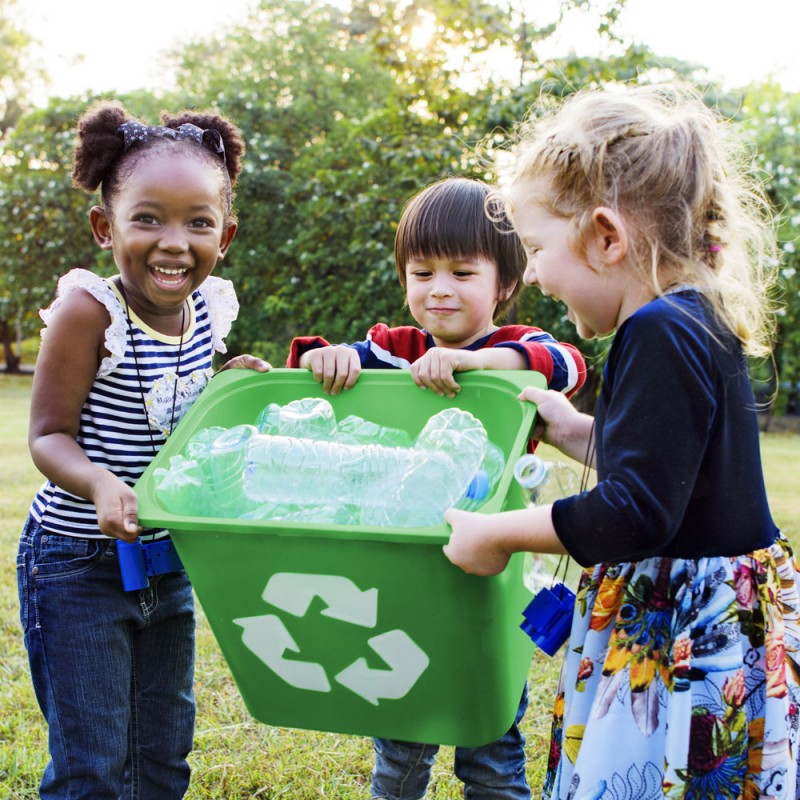A reciclagem e as crianças
