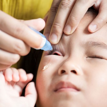 Conjuntivite em bebês e crianças