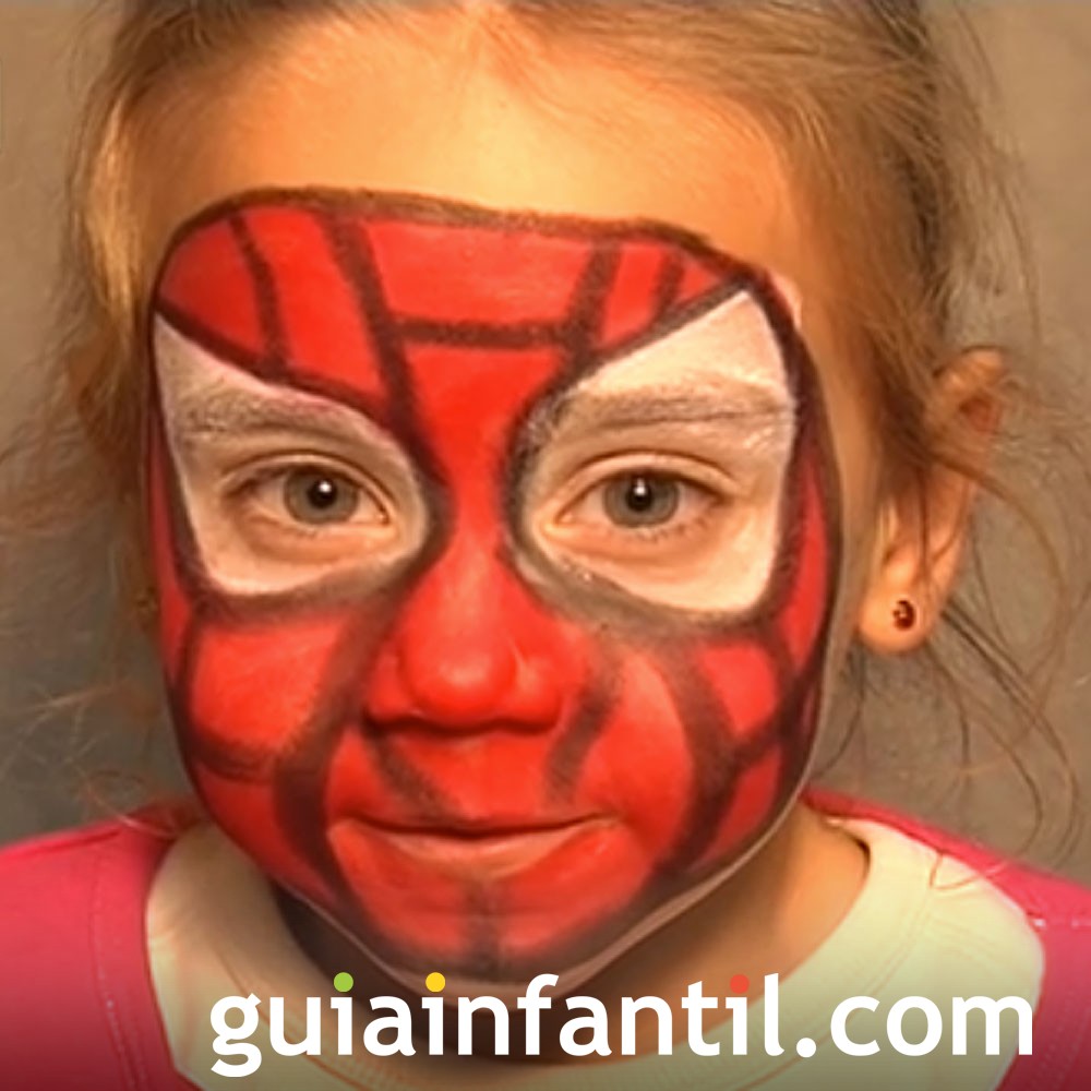 Halloween: Aprenda a fazer maquiagem infantil de aranha