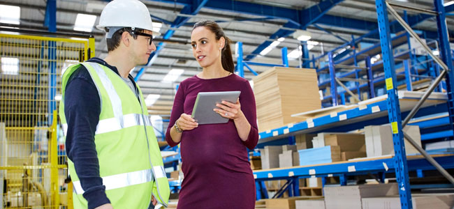 Riscos para grávidas no trabalho