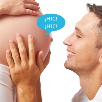 O soluço do bebê no útero materno