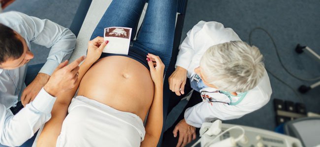A primeira ecografia durante a gravidez