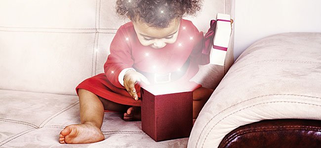 A magia do Natal para as crianças