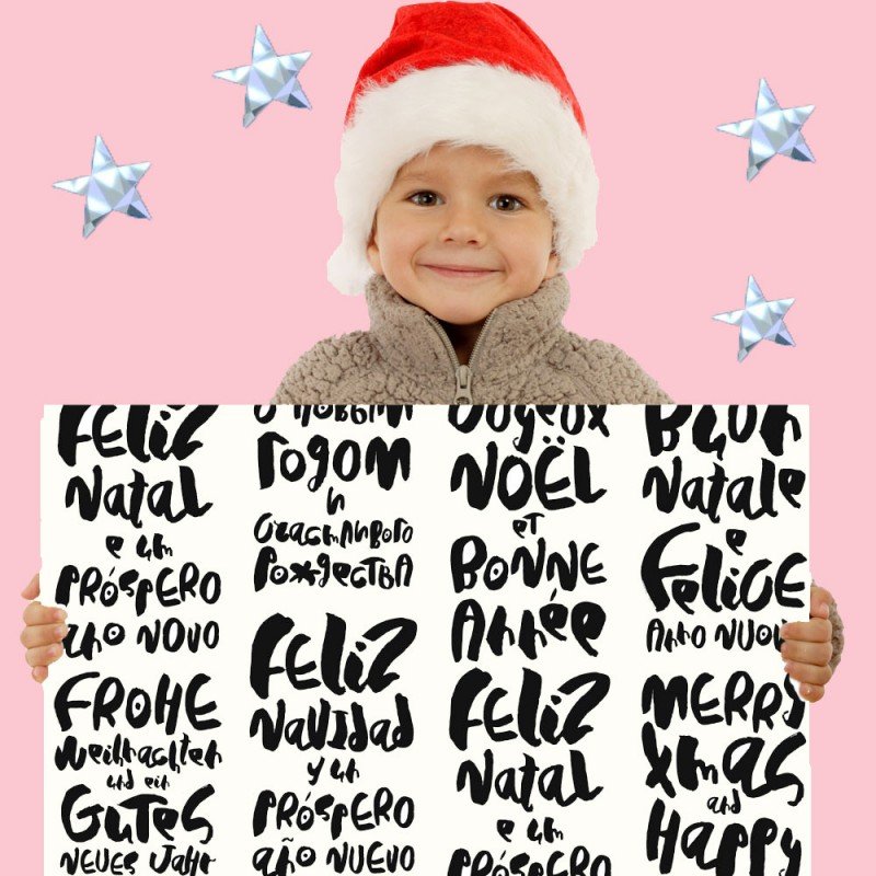 Feliz Natal em diferentes idiomas
