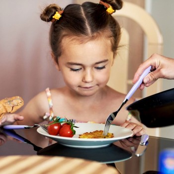 A hora do jantar das crianças