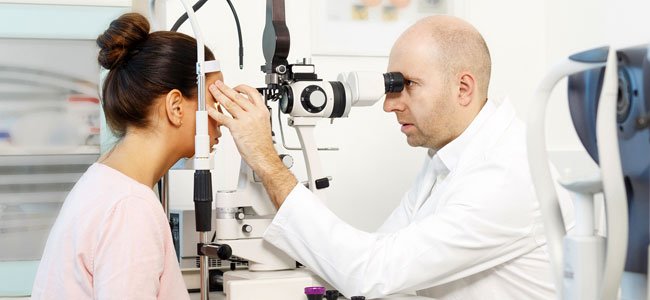 Consulta de oculista na gravidez