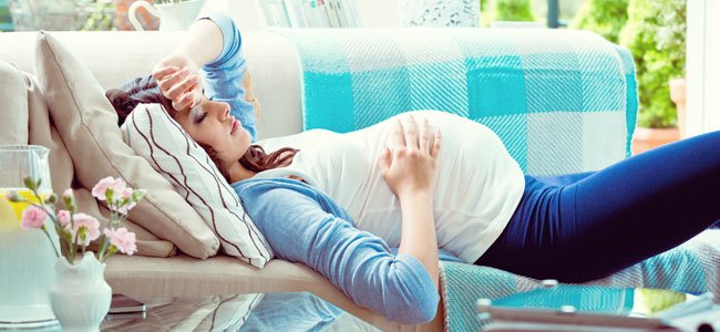 Inchaço abdominal durante a gravidez