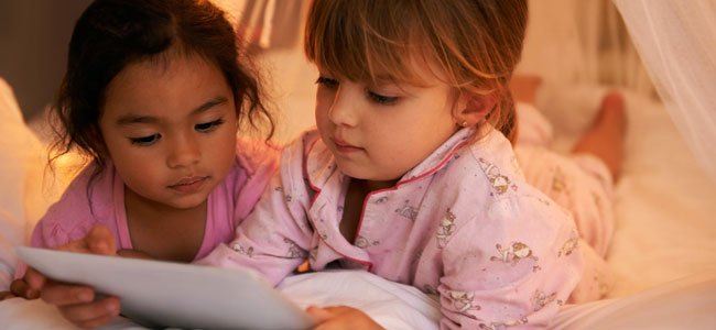 Quando as crianças dormem fora de casa