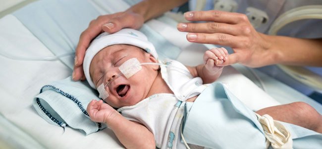 a chegada do bebê prematuro