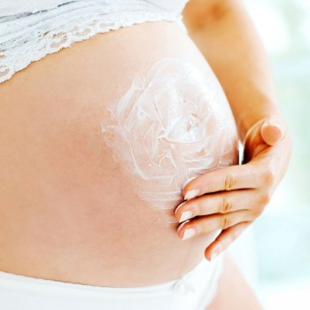 A pele da mulher durante a gravidez
