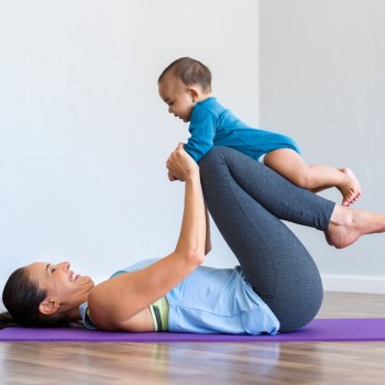 Pilates para recuperar a forma após o parto