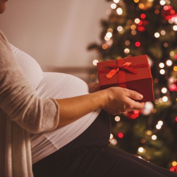 Presentes de Natal para a mulher grávida