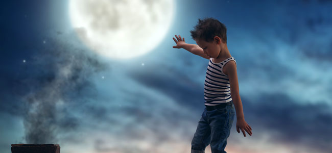 Quando a criança é considerada sonâmbula