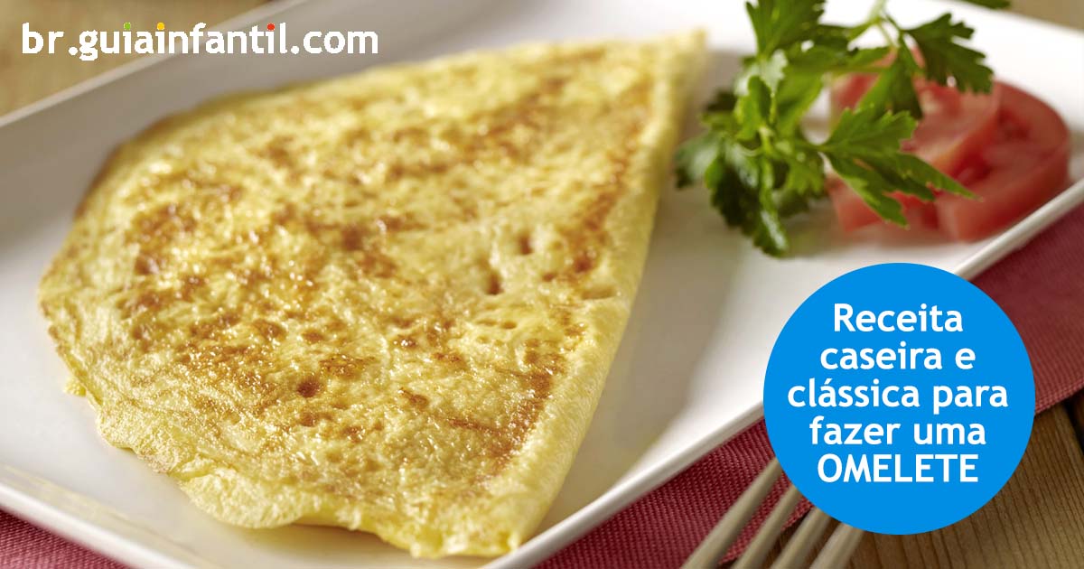 receita caseria de omelete