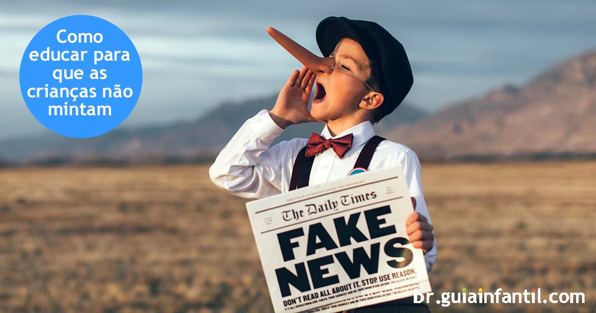 Combater a mentira na infancia