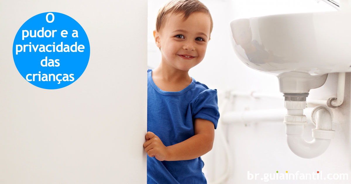 o pudor na infância