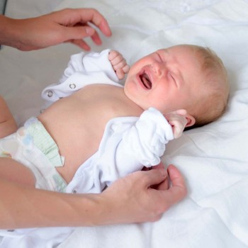 A prisão de ventre em bebês