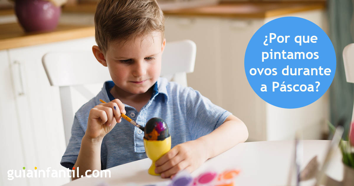 o motivo pelo qual se pinta ovos de pascoa