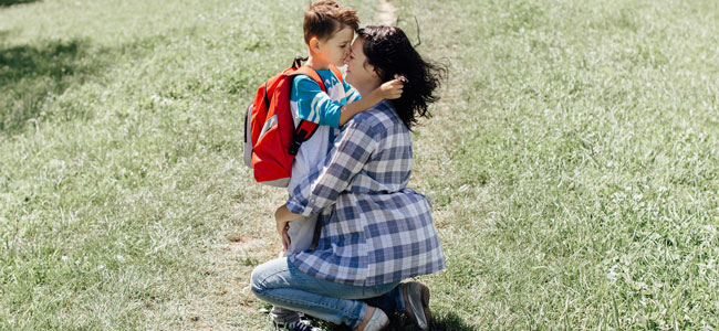 crianças com medo de ir à escola