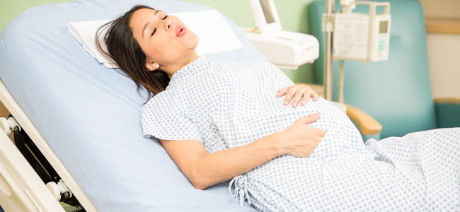 As contrações na gravidez