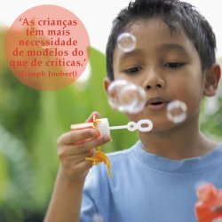 Com o exemplo se educa melhor as crianças