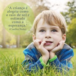 Criança é alegria e esperança