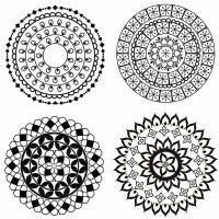 Desenhos de Mandalas para colorir com as crianças