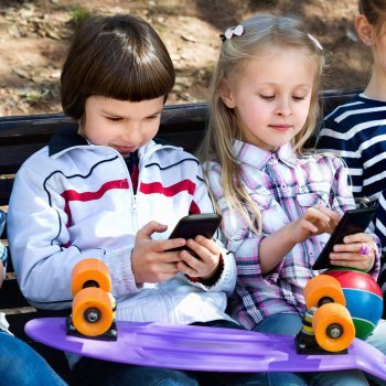 O telefone celular não é um brinquedo