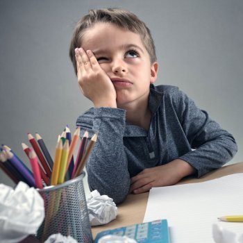 Quando a criança não gosta de uma matéria na escola