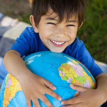 Melhor planeta para as crianças e melhores crianças para o nosso planeta