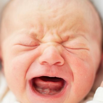 O choro do bebê indica boa saúde