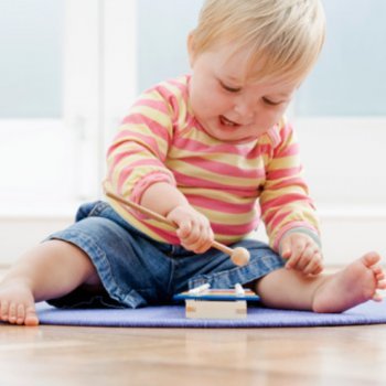 Os primeiros instrumentos de percussão do meu bebê