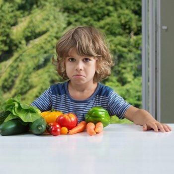 Os alimentos mais rejeitados pelas crianças