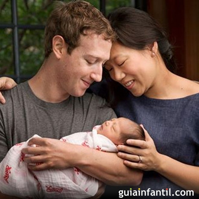 A filha do criador do Facebook nasceu