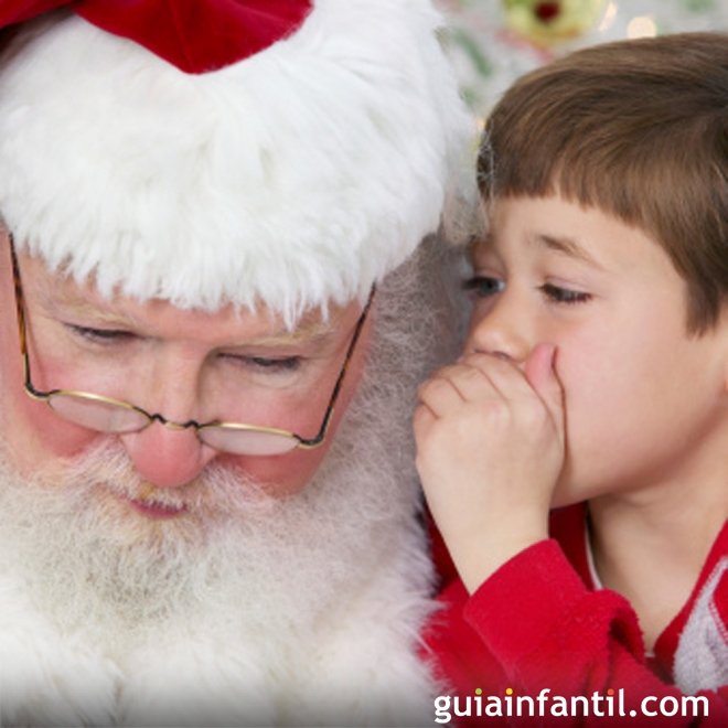As marcas de Papai Noel nas crianças