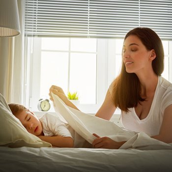 O que fazer quando as crianças se descobrem durante a noite?