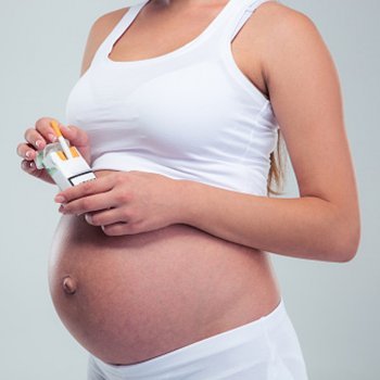 O cigarro. Perigo dobrado durante a gravidez