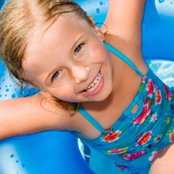 A digestão e o banho das crianças