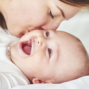 O sorriso de um filho recarrega as pilhas da mãe