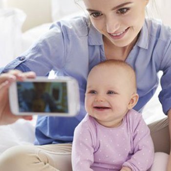 Por que tiramos mais fotos do nosso primeiro filho?