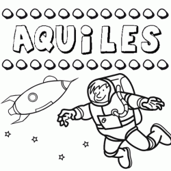 Aquiles para pintar