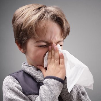 Crianças com alergias