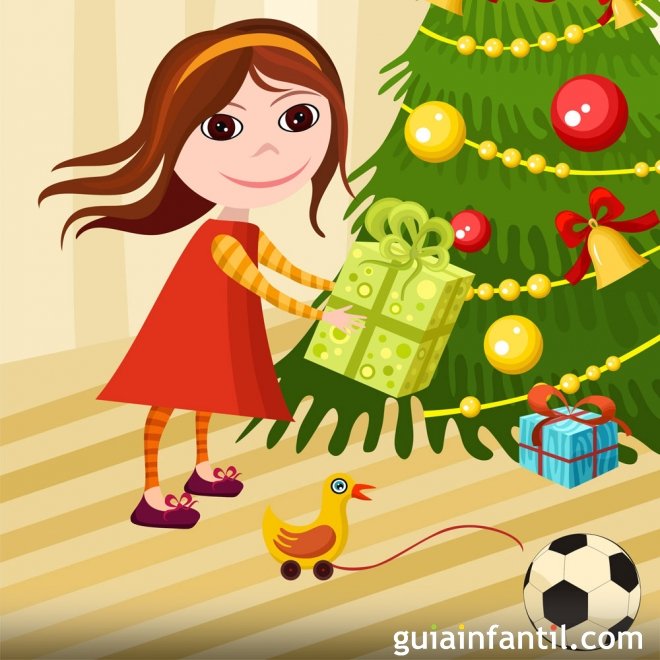 A criança que queria tudo. Conto de Natal