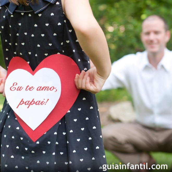 Um presente da criança para o Dia dos Pais