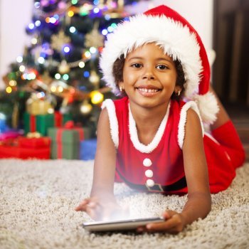 Ideias para felicitar o Natal com as crianças