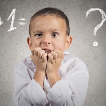 Como controlar o medo das crianças diante de uma prova