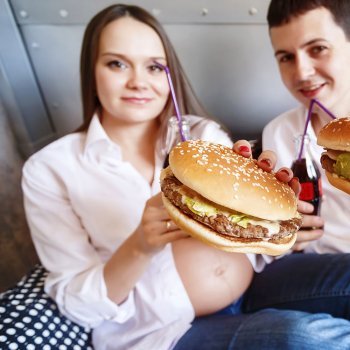 O consumo de gordura na gravidez