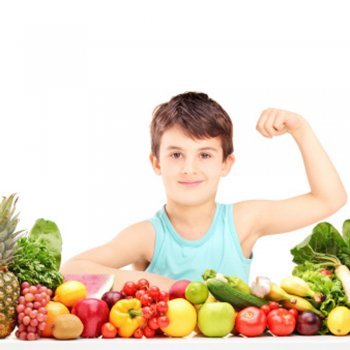 Proporções da dieta equilibrada para as crianças