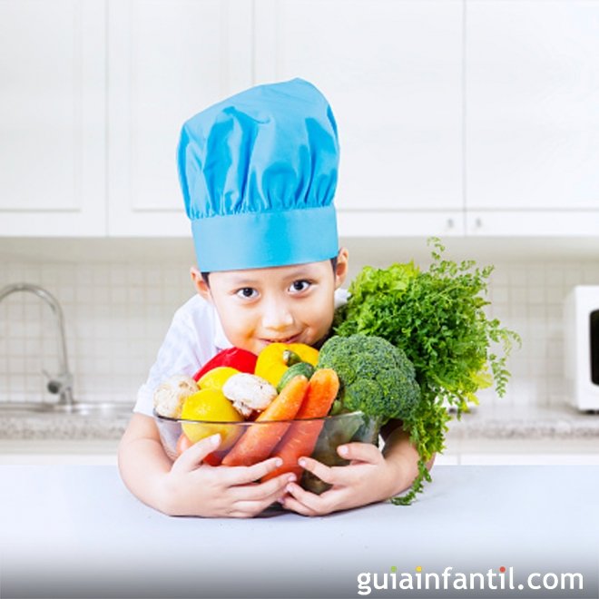 Benefícios dos alimentos segundo sua cor para crianças e gestantes