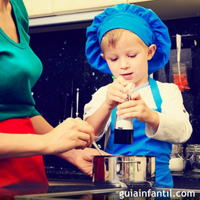 Cozinhando com crianças